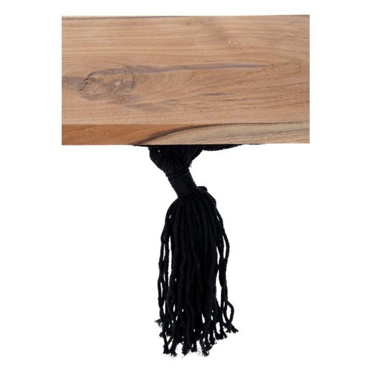 Paris Prix Balançoire Déco en Bois  Albasia  220cm Noir