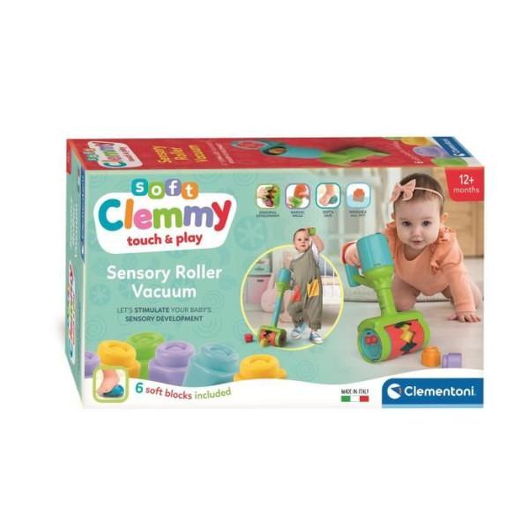 Voir la diapositive 5 : CLEMENTONI CLEMENTONI - Aspirateur Clemmy