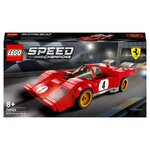 LEGO Speed Champions 76906 1970 Ferrari 512 M, Modèle Réduit de Voiture de Course, Jouet de Construction pour Enfants à Collectionner