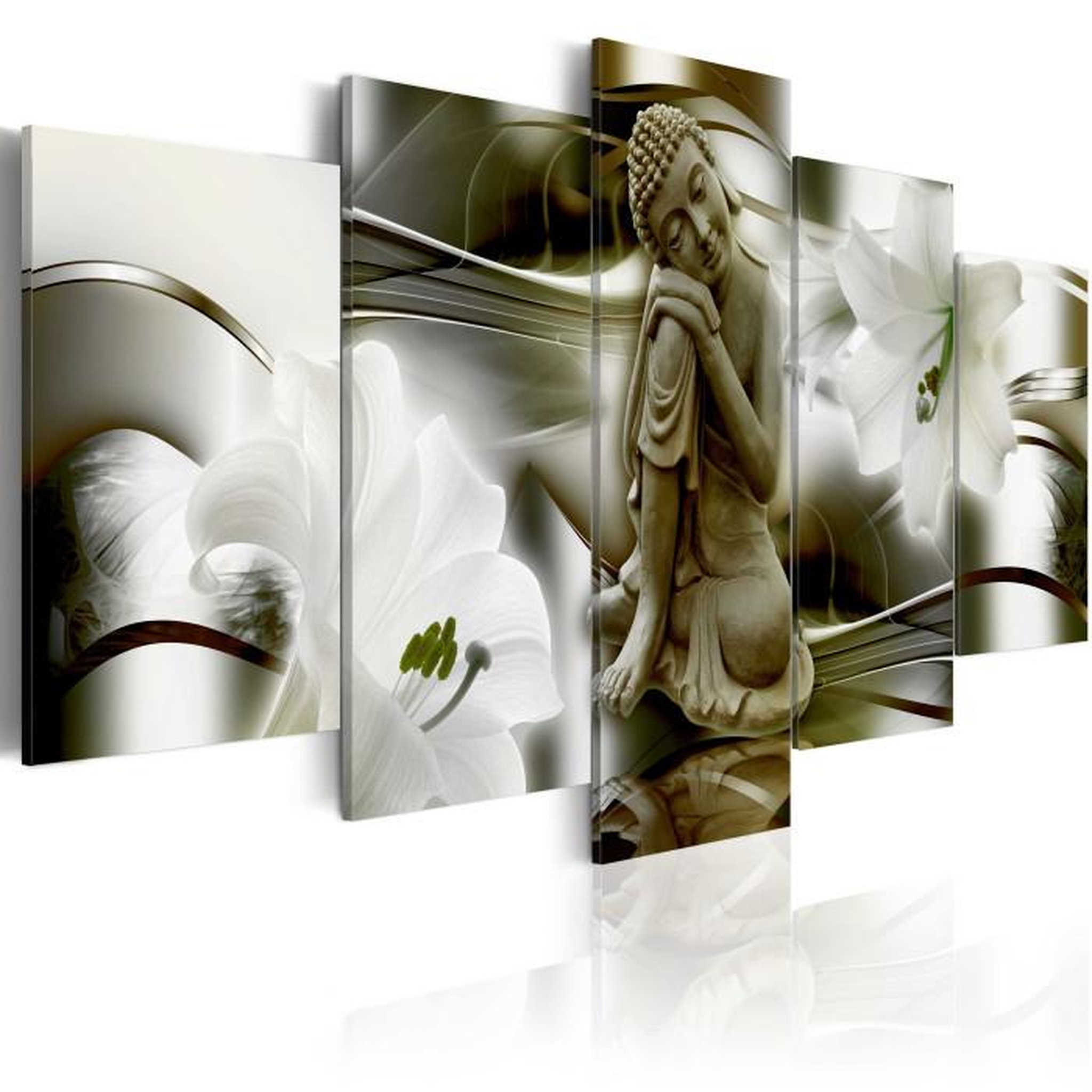 Paris Prix Tableau Imprimé  Thoughts of the Buddha. Coloris disponibles : Multicolore