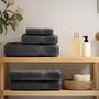 Voir la diapositive 3 : VIDAXL Essuie mains de qualité supérieure SOLUND 2 pcs anthracite