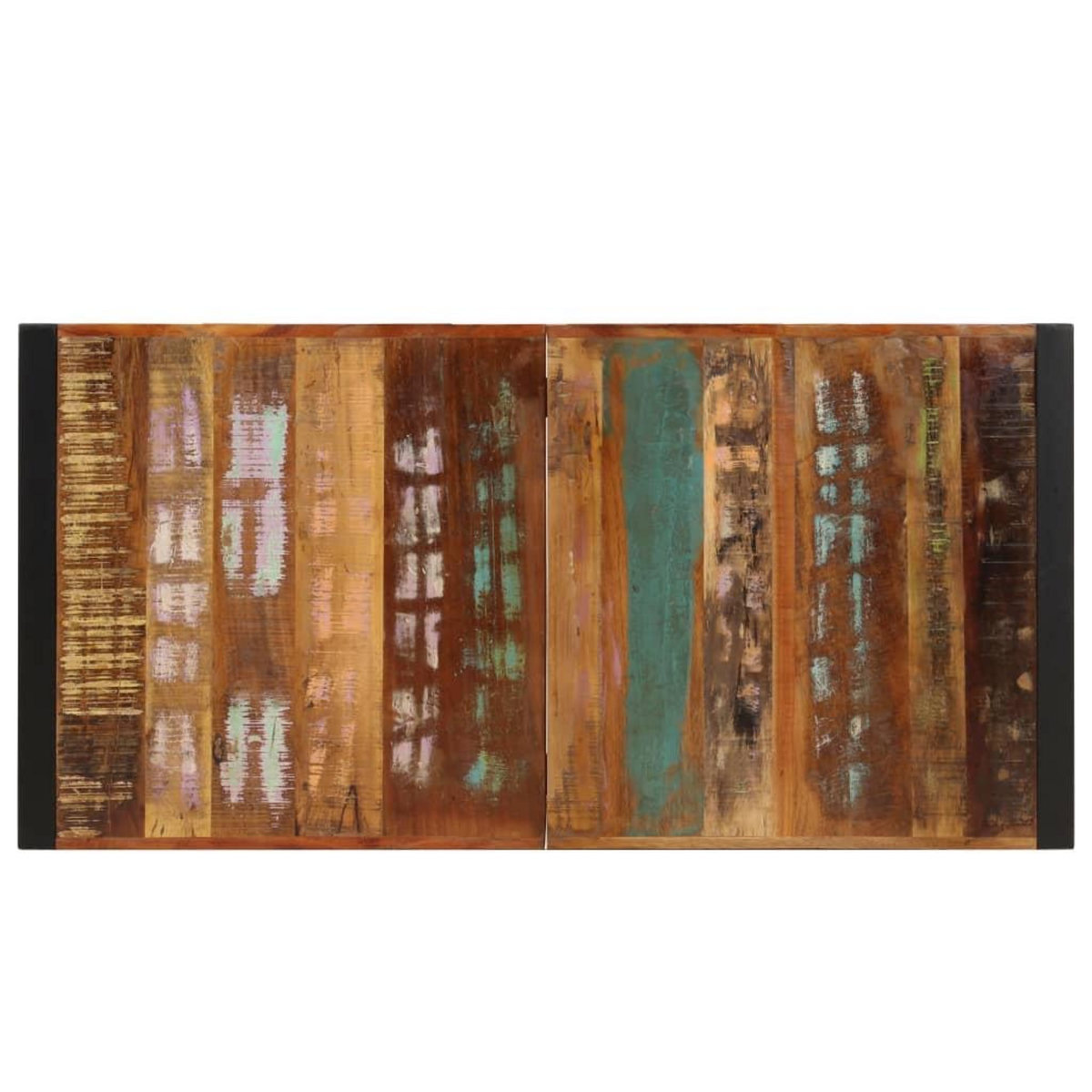 VIDAXL Table a manger 140x70x75 cm Bois de recuperation massif