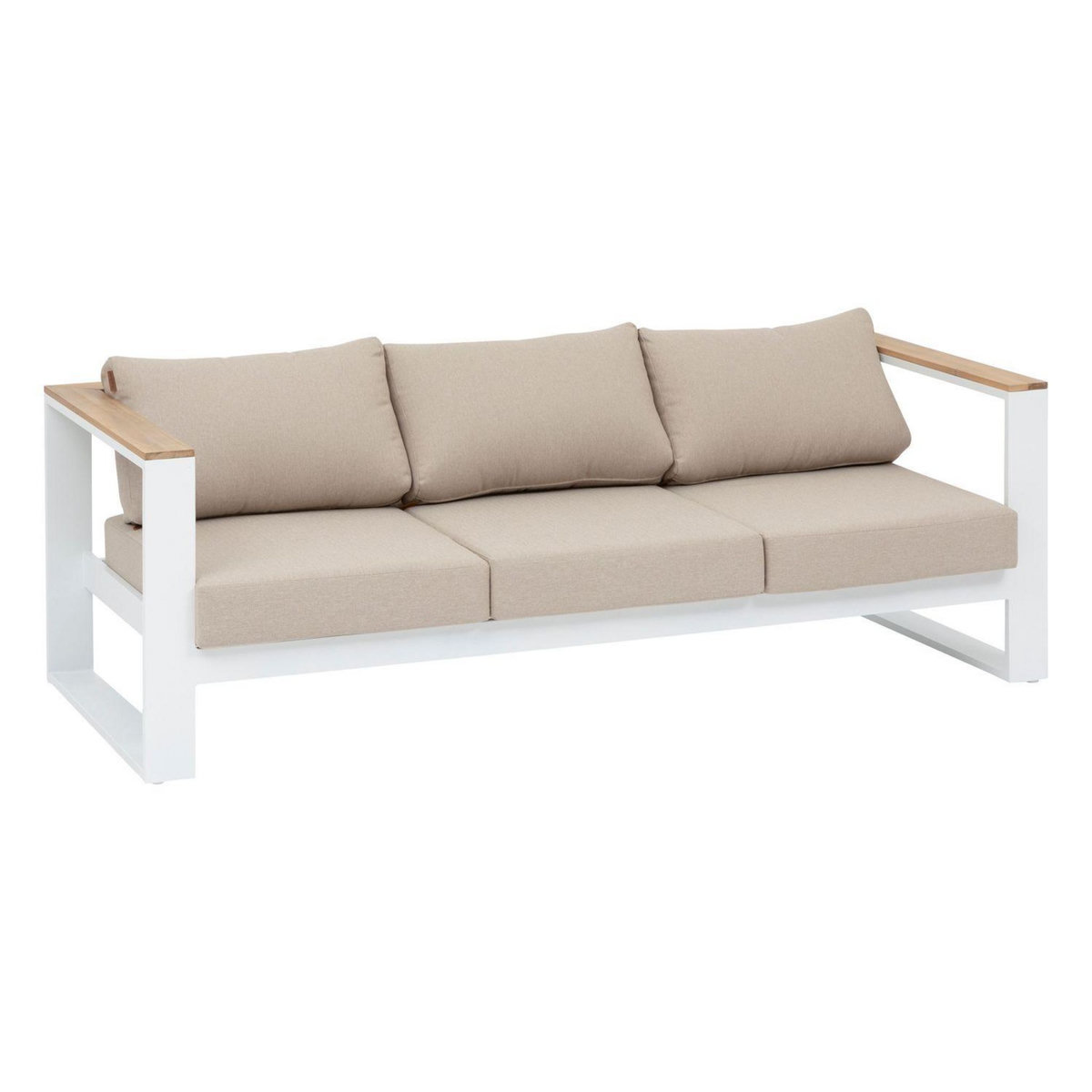 HESPERIDE Salon de jardin Emperia en aluminium et acacia