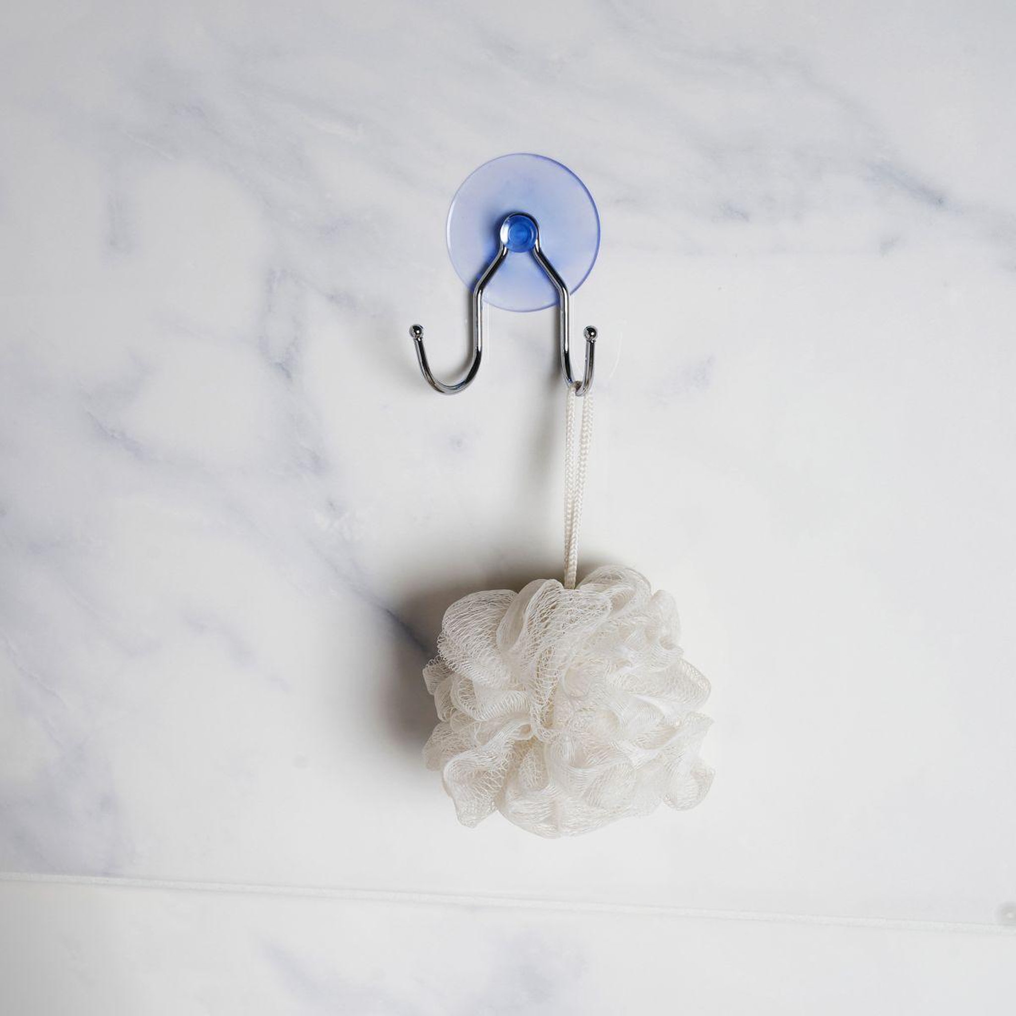 Voir la diapositive 3 : Douceur d'Intérieur Double crochets ventouse  filaire basic  7cm chrome