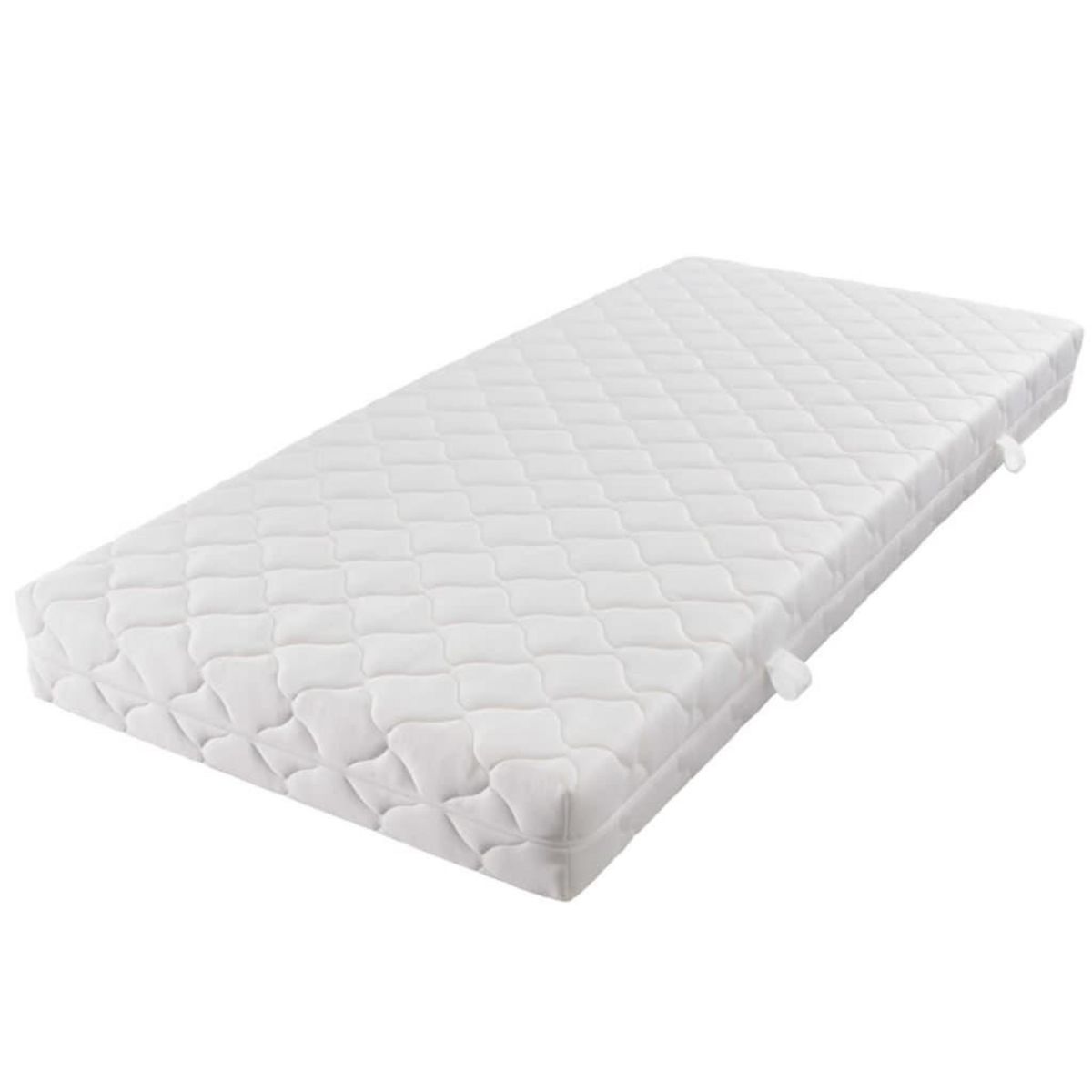 VIDAXL Matelas avec housse lavable 200 x 160 x 17 cm H3
