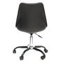 Voir la diapositive 4 : Paris Prix Lot de 2 Chaises à Roulettes  Kiruna  92cm Noir