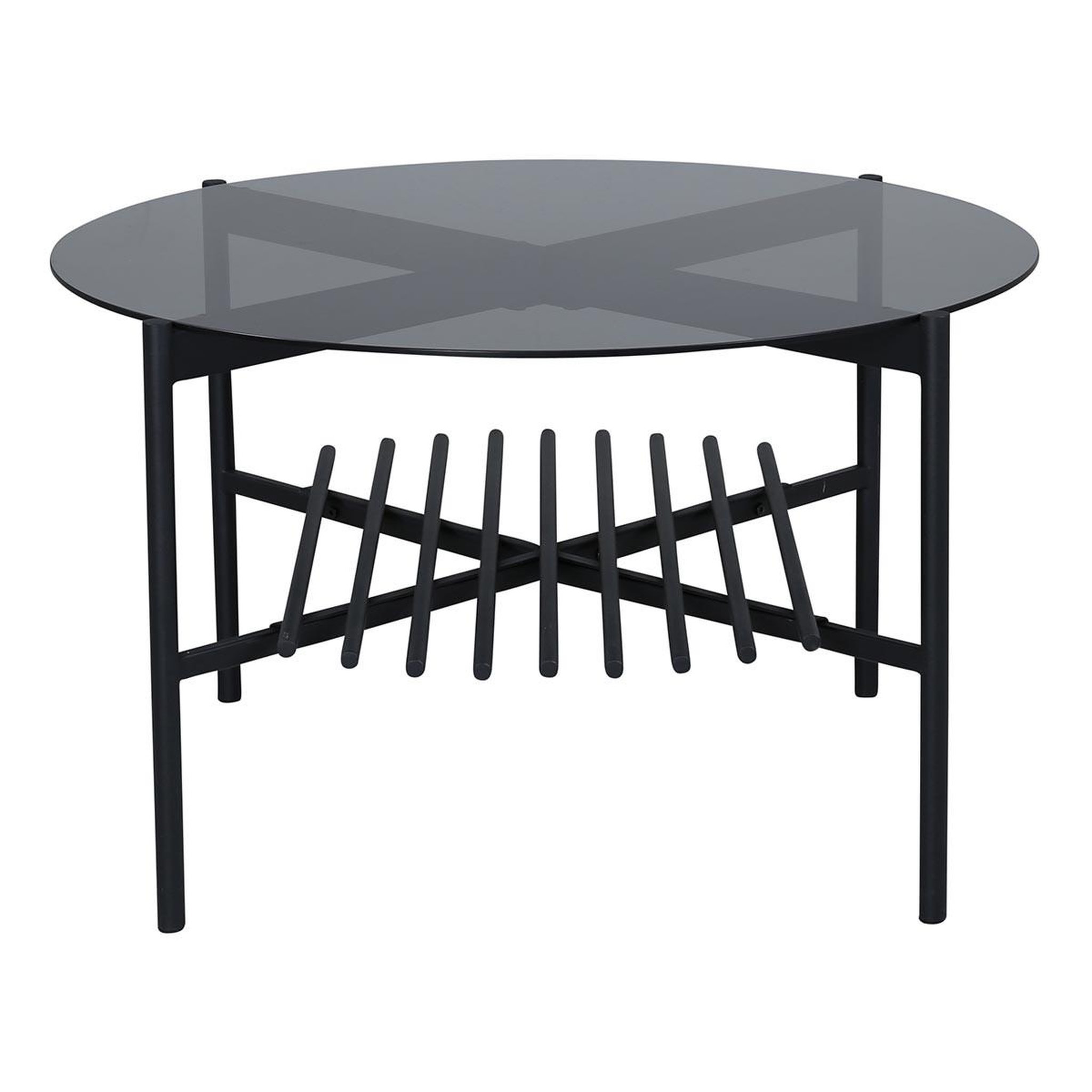 Paris Prix Table basse en verre  von staf  80cm noir
