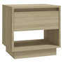 Voir la diapositive 5 : VIDAXL Tables de chevet 2 pcs Chene sonoma 45x34x44 cm Bois ingenierie