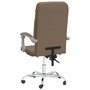 Voir la diapositive 5 : VIDAXL Fauteuil inclinable de bureau Marron Tissu