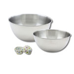 ZENKER Ensemble avec un lot de 50 moules à muffins, 1 spatule Zenker et 2 bols à mixer en inox Fackelmann