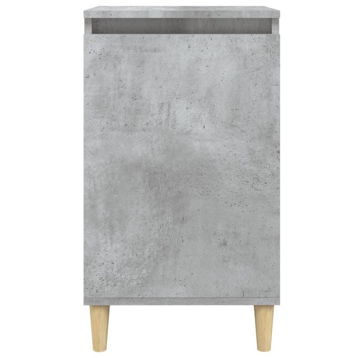 VIDAXL Table de chevet gris beton 40x35x70 cm bois d'ingenierie