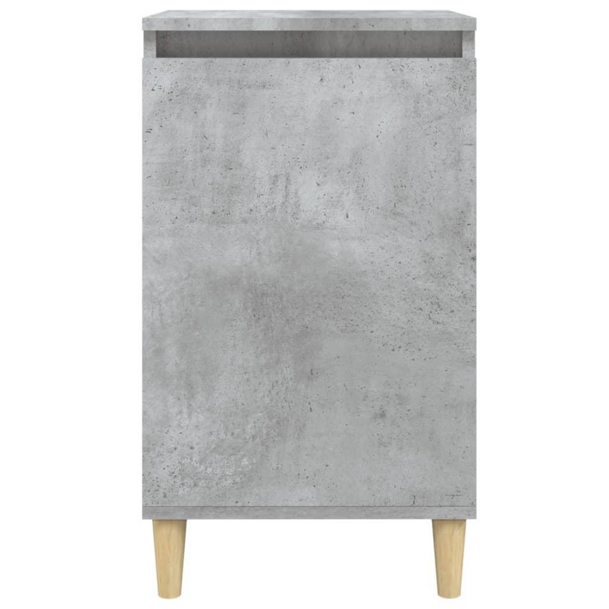 VIDAXL Table de chevet gris beton 40x35x70 cm bois d'ingenierie