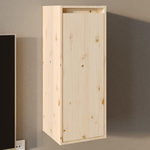 VIDAXL Armoire murale 30x30x80 cm Bois de pin massif