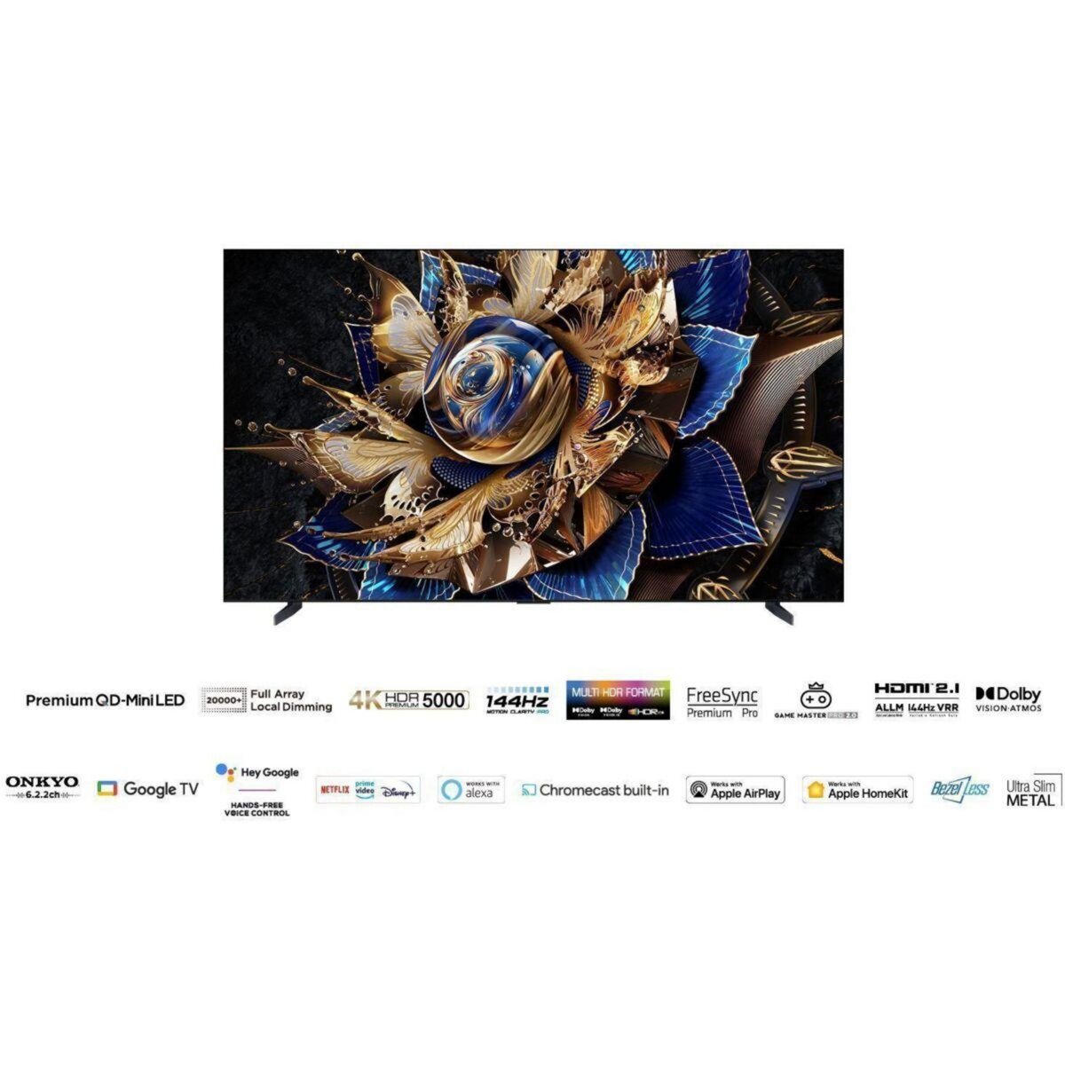 TCL TV Mini Led 115X955MAX-115 pouces (291cm)