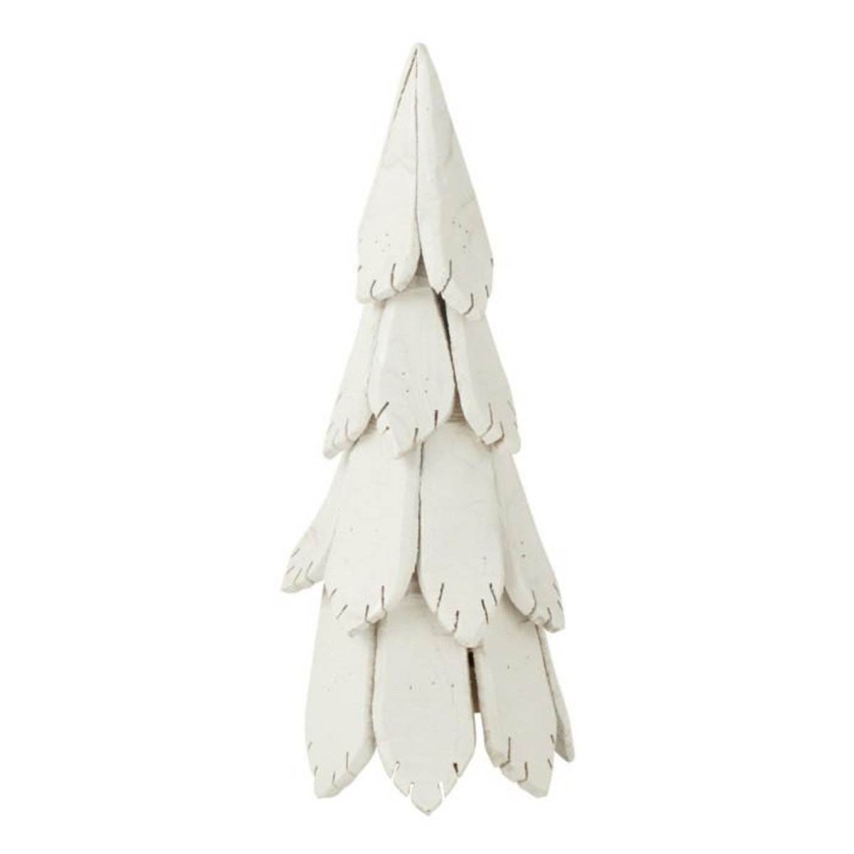 Paris Prix Sapin de Noël en Bois  Pieces  60cm Blanc