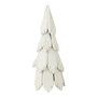 Voir la diapositive 1 : Paris Prix Sapin de Noël en Bois  Pieces  60cm Blanc