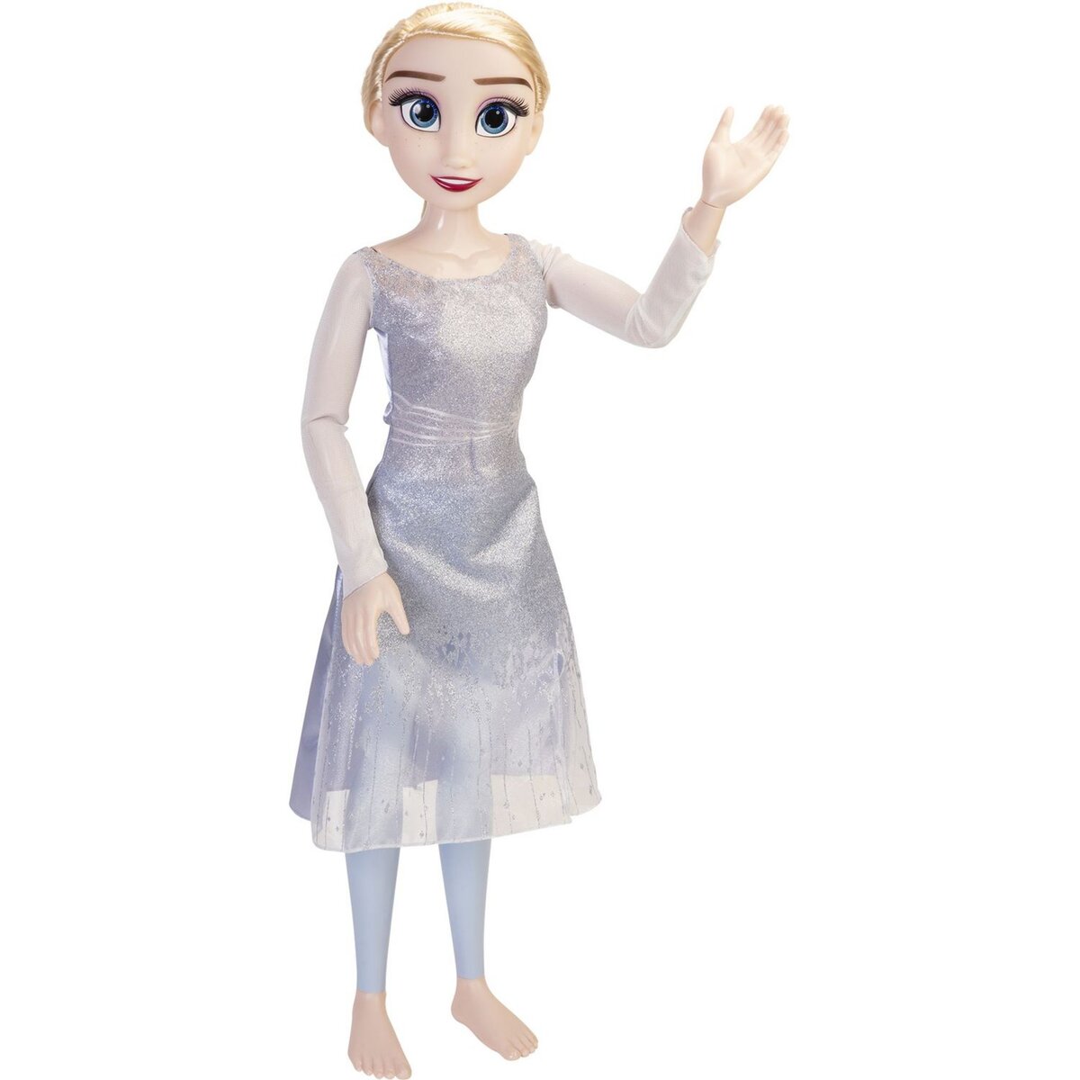 Poupée interactive - elsa, la reine des neiges 2 - 80 cm