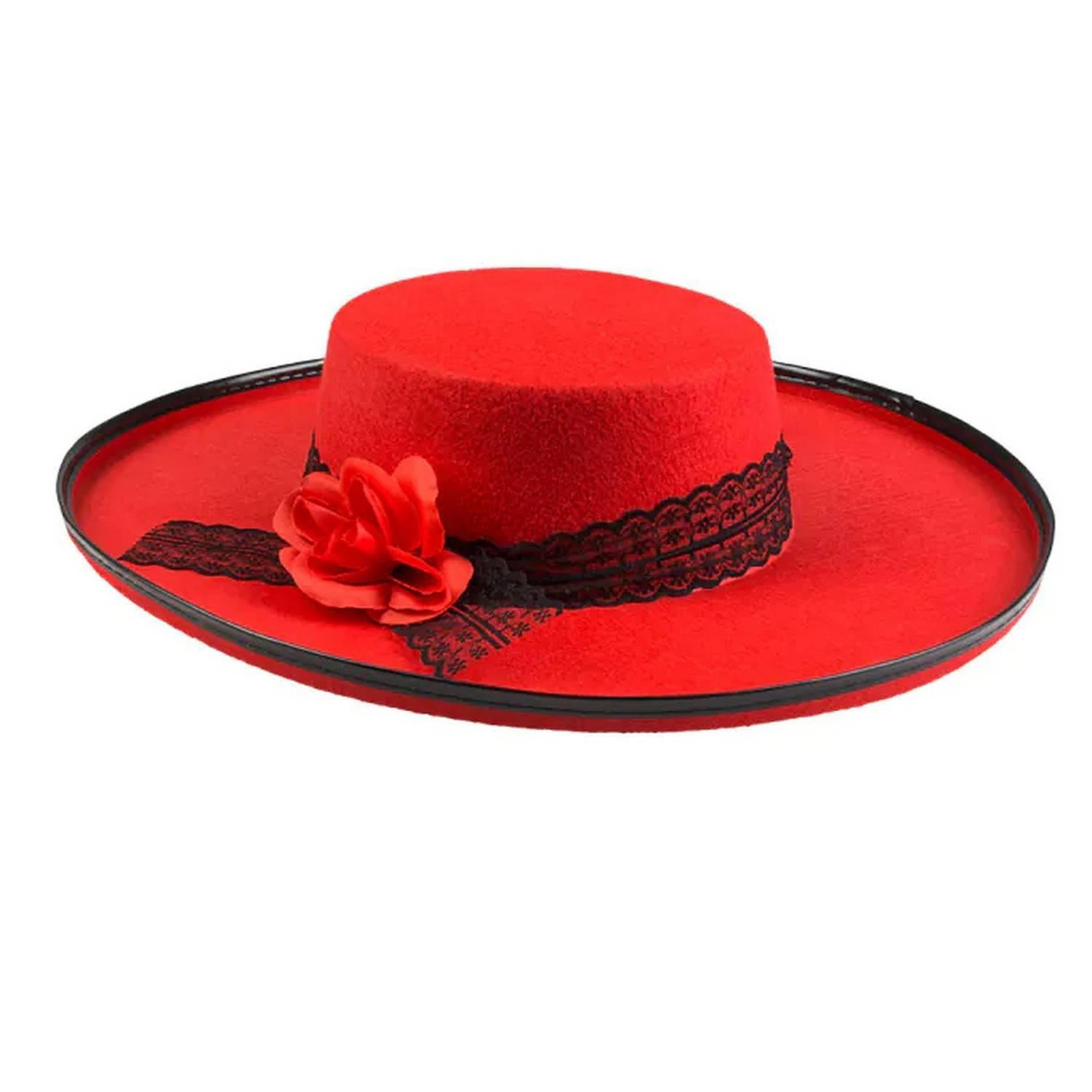 Voir la diapositive 2 : Boland Chapeau Espagnol - Femme