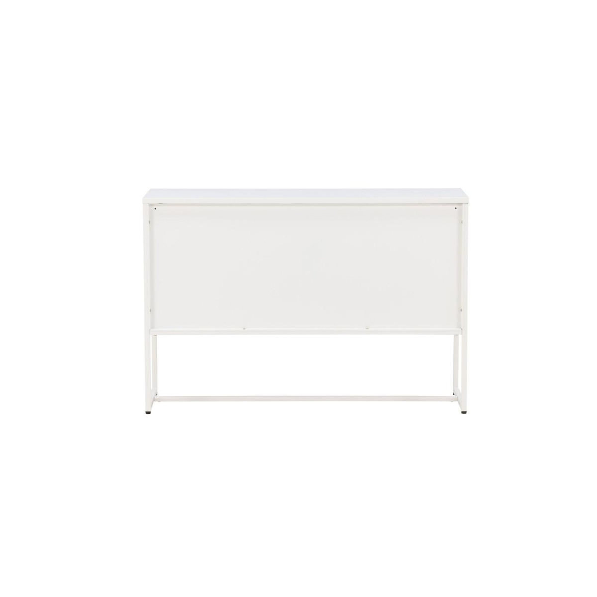 Paris Prix Bahut 3 Portes Métal  Malla  120cm Blanc