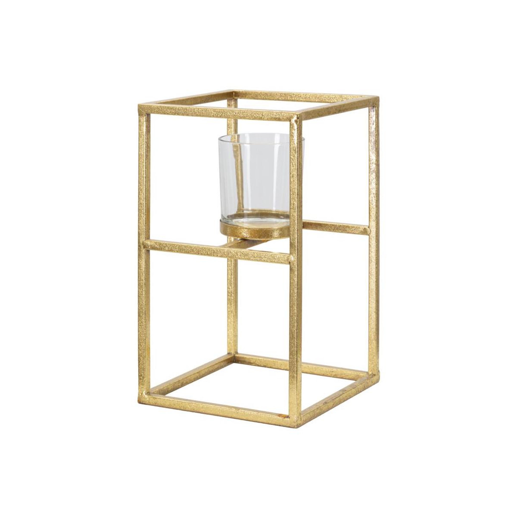 Paris Prix Bougeoir design en métal  elegant  25cm or