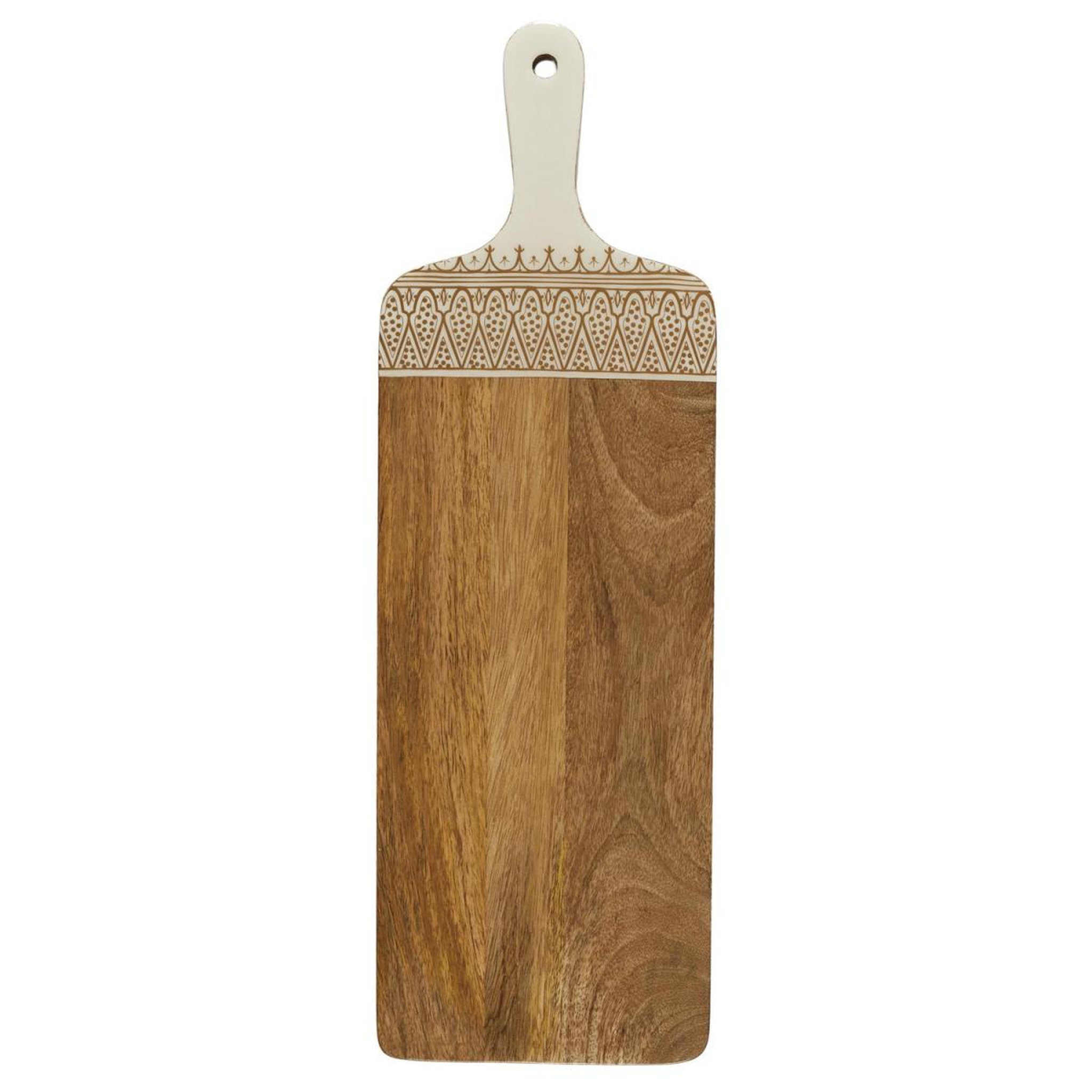 Voir la diapositive 2 : The Home Deco Factory Planche de présentation en bois  dune  58cm terracotta