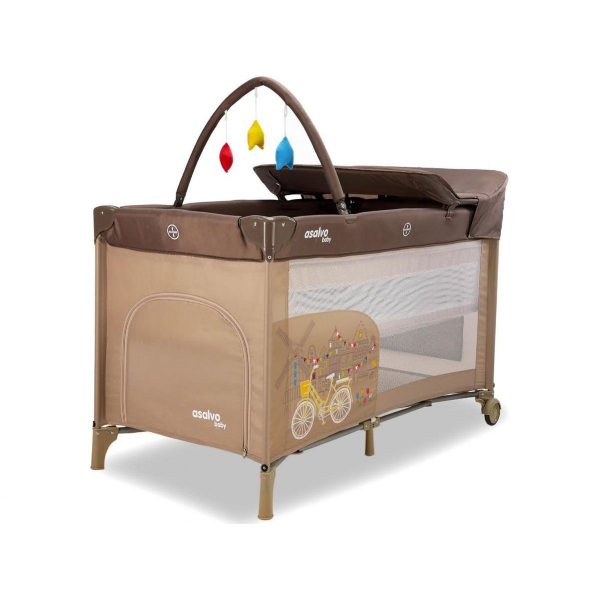 Asalvo Lit de voyage Complet Amsterdam