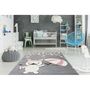 Voir la diapositive 2 : Paris Prix Tapis de Chambre Enfant Lapin  Clermont  Rose