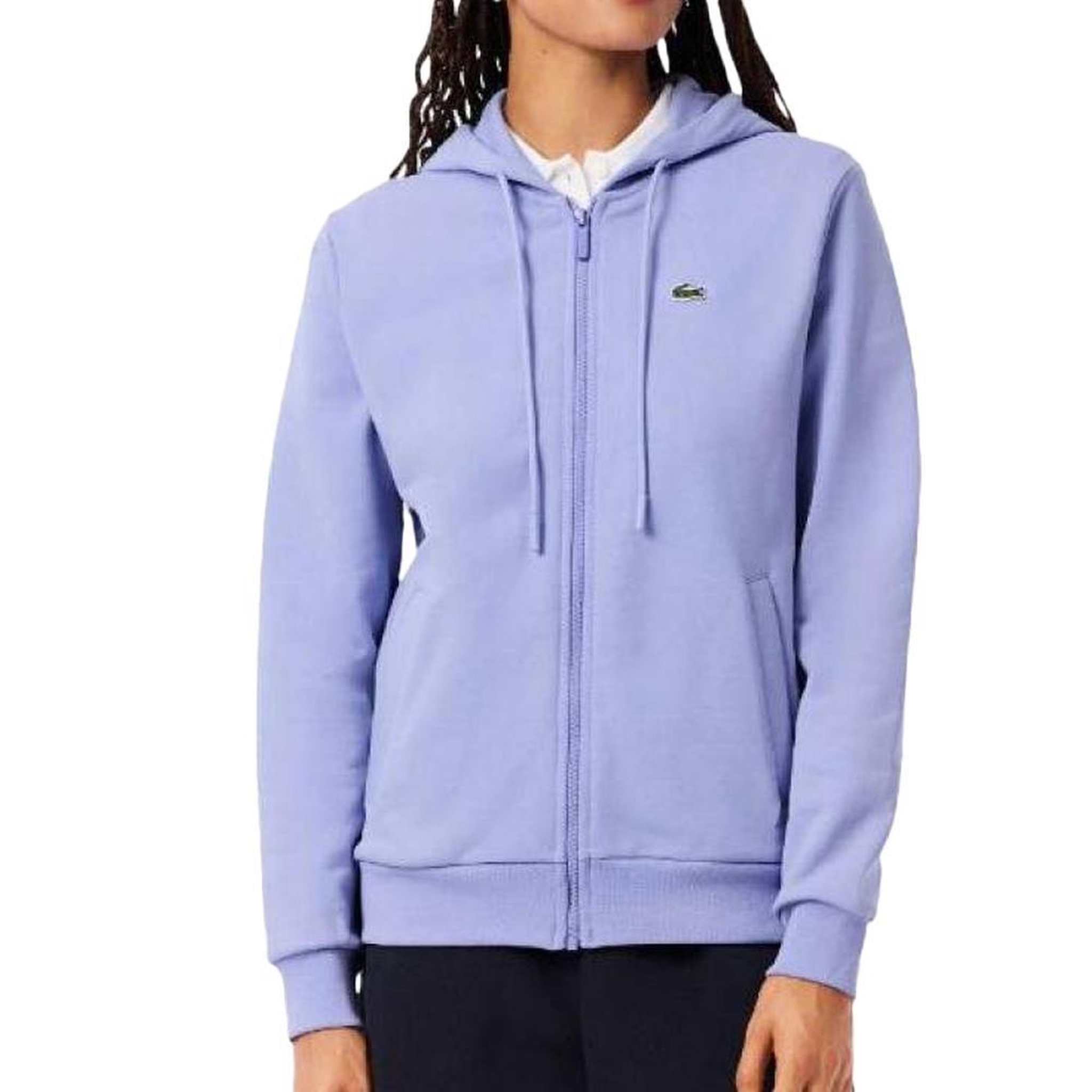 Lacoste Sweat violet femme lacostesf5256. Coloris disponibles : Violet