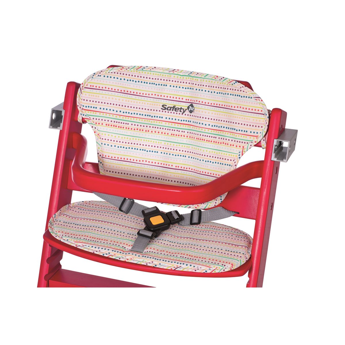 SAFETY FIRST chaise haute bois timba red dots