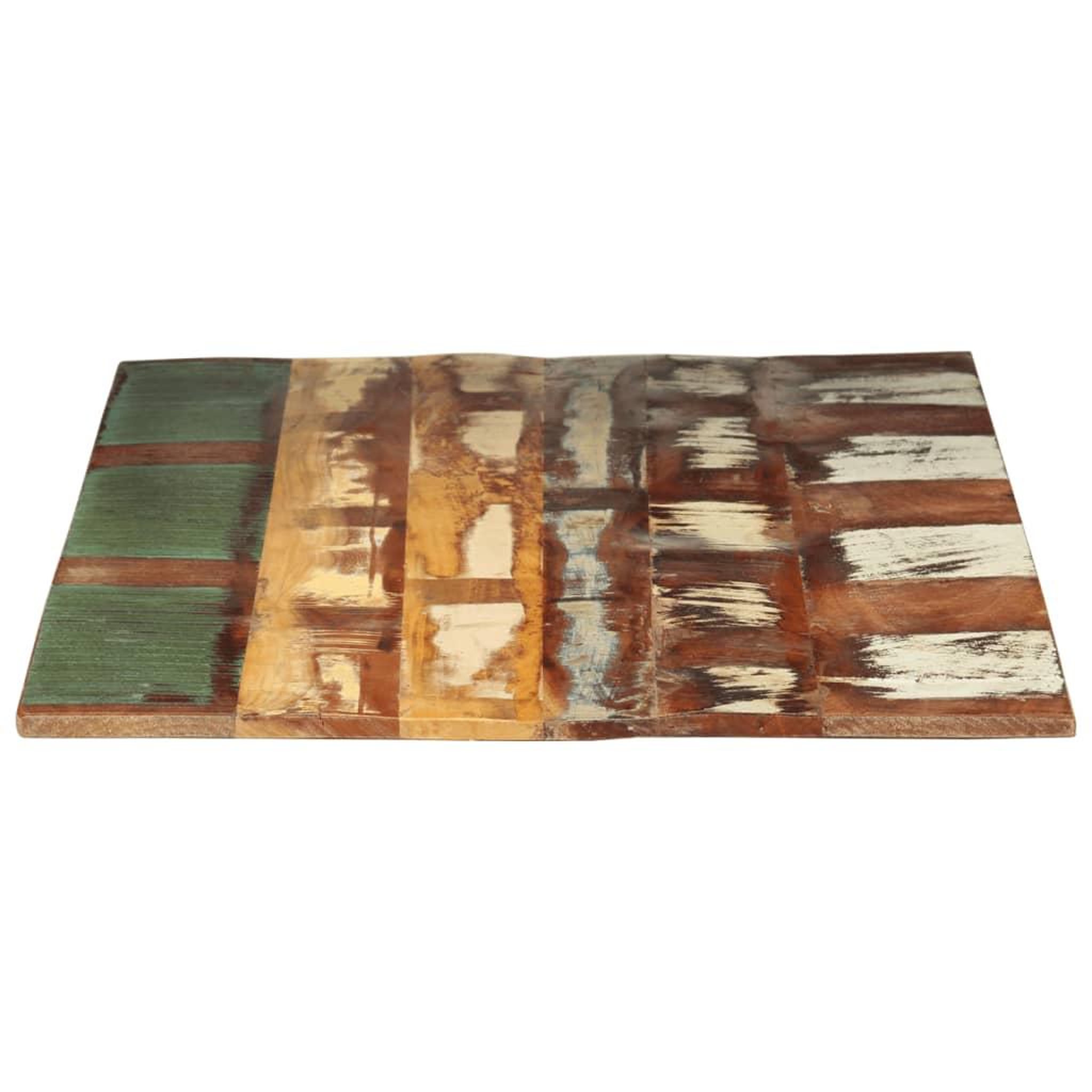Voir la diapositive 3 : VIDAXL Dessus de table rectangulaire 60x120 cm 15-16 mm Bois recupere