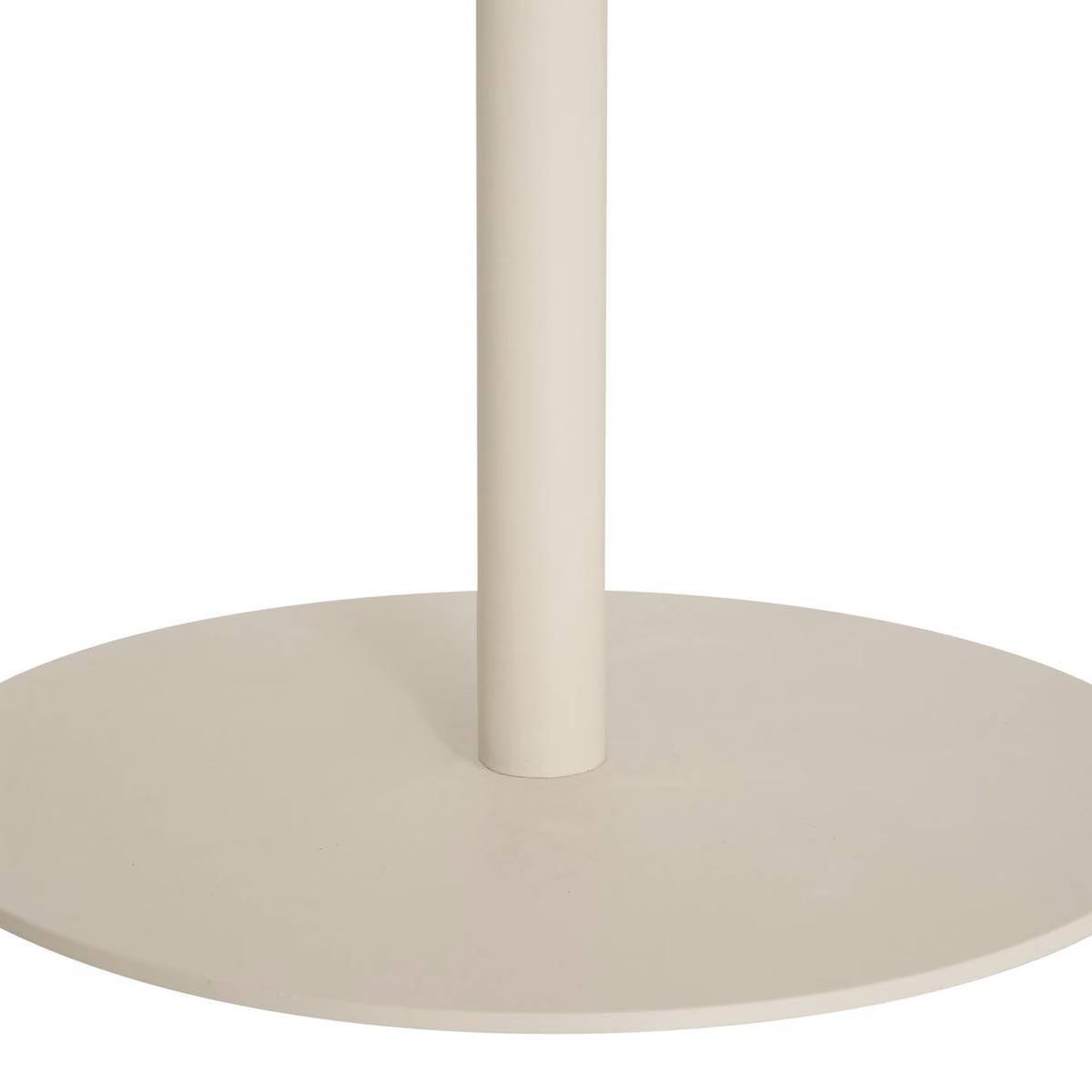 Voir la diapositive 3 : ATMOSPHERA Table d'appoint fleur  fiora  50cm ivoire