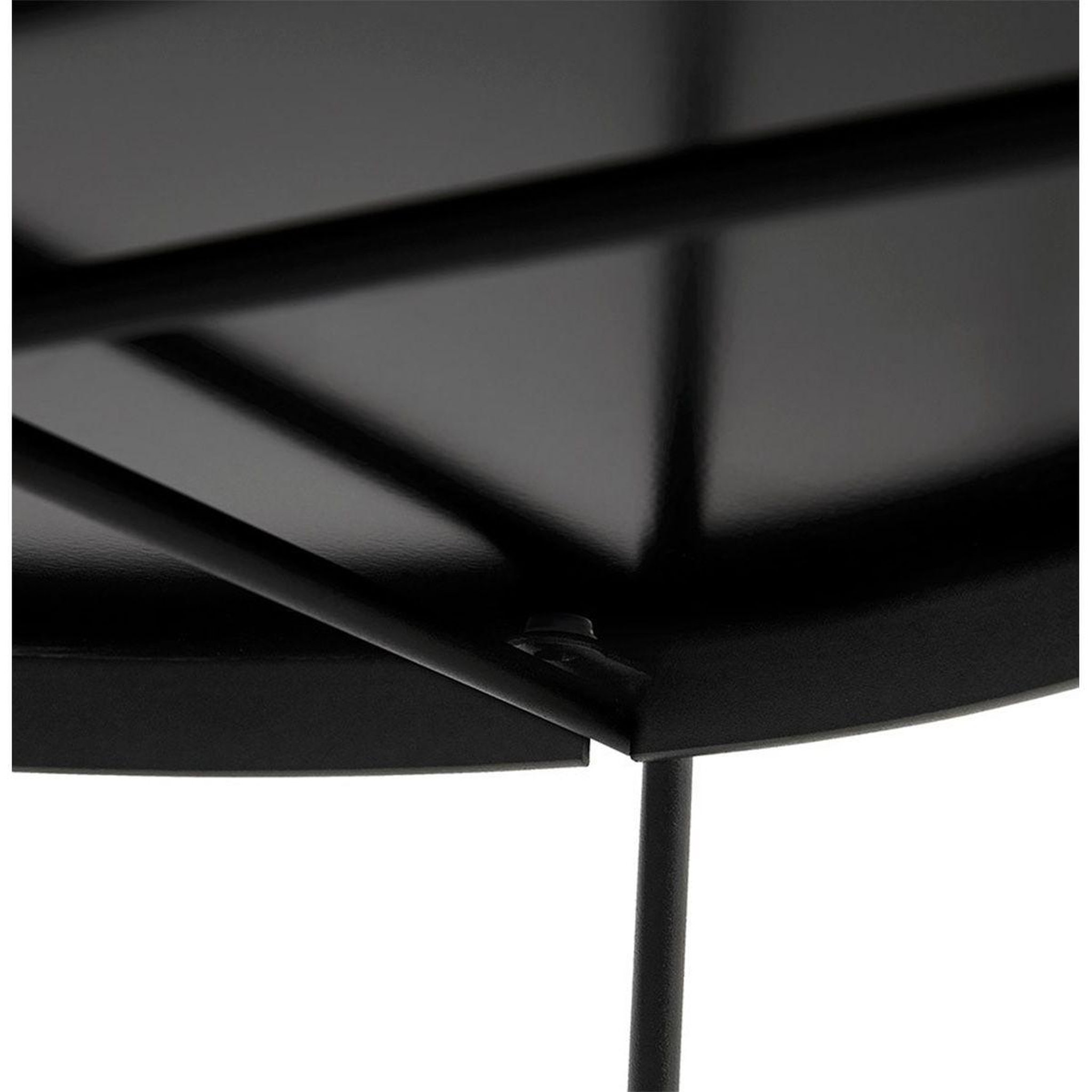 Voir la diapositive 3 : Paris Prix Table basse design en verre  rona  83cm noir
