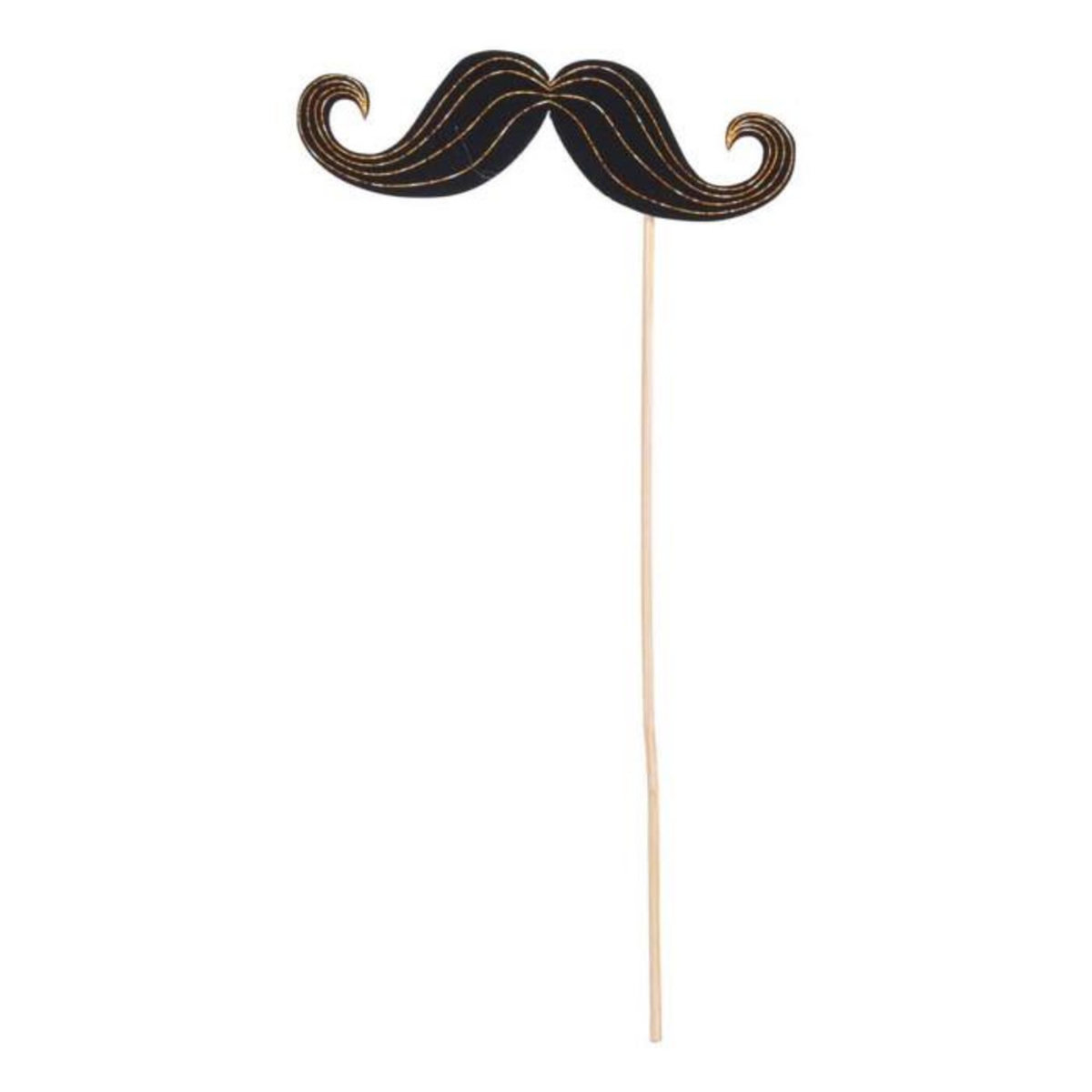 Paris Prix Lot de 12 Accessoires pour Photobooth  Pic  Noir