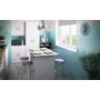 Voir la diapositive 3 : Desserte micro ondes 2 portes 1 tiroir L 59 cm x H 92cm CALI