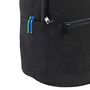 Voir la diapositive 5 : YOUNG'S ATTITUDE Sac à dos noir avec compartiment pour ordinateur effet velours 
