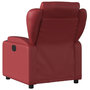 Voir la diapositive 5 : VIDAXL Fauteuil de massage inclinable electrique rouge bordeaux