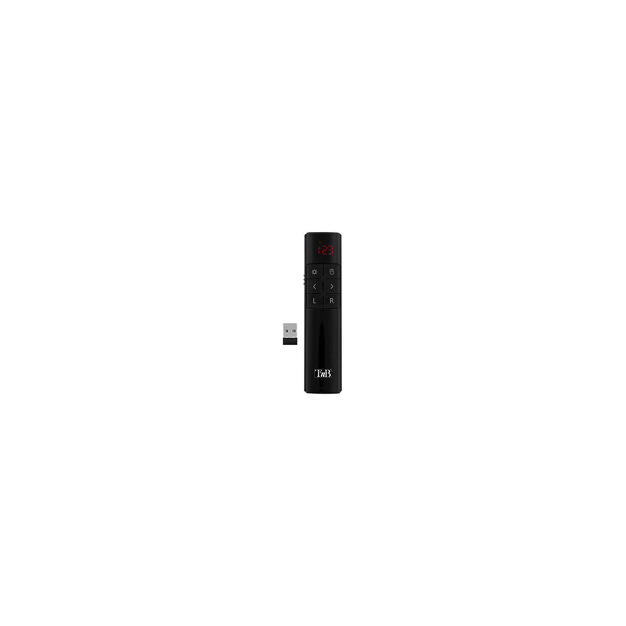 TNB Autres accessoires informatiques Tnb Airmouse2 Laser de presentation et souris gyroscopique noir