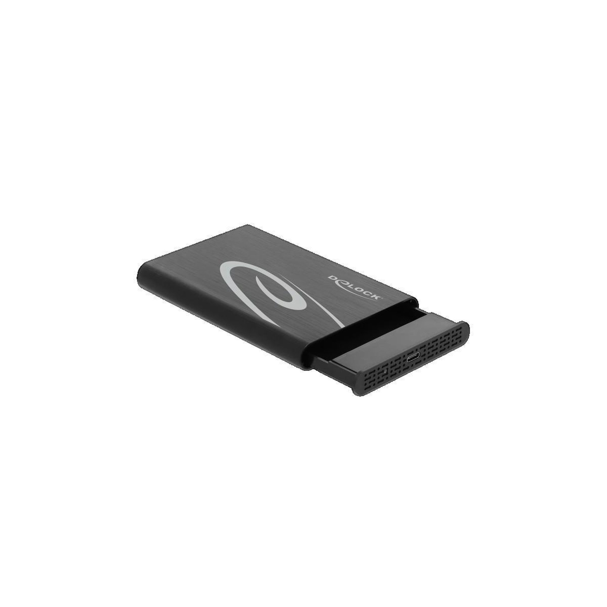 Voir la diapositive 2 : DeLock Boîtier externe Delock pour disque dur 2,5 pouces SuperSpeed USB 10 Gbps