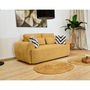 Voir la diapositive 3 : BEST MOBILIER Mahina - canapé droit 2 places - en tissu bouclette