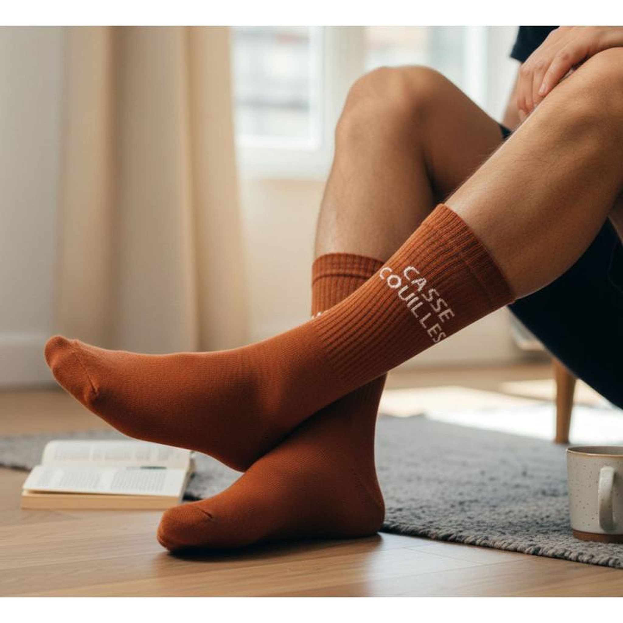 Voir la diapositive 2 : OZABI OZABI Chaussettes Homme Message Humoristiques