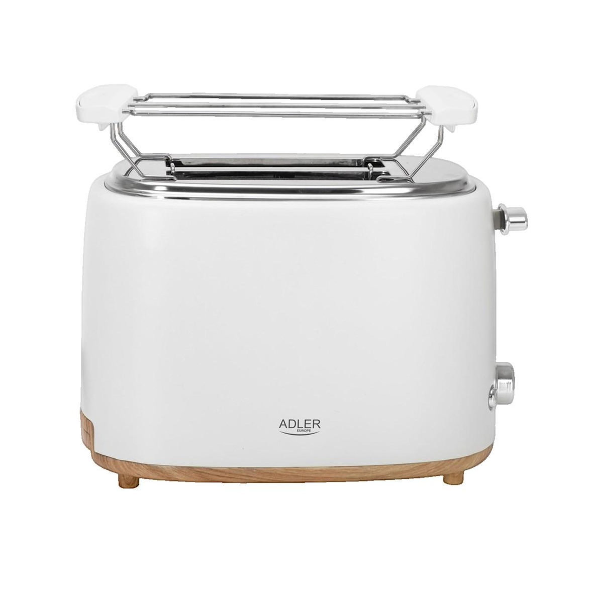 ADLER Grille-pain Adler Europe AD 3225 blanc 2 tranches