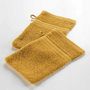Voir la diapositive 3 : Paris Prix Lot de 2 Gants de Toilette  Excellence  15x21cm Tournesol