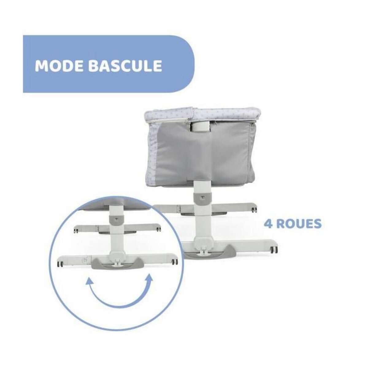 CHICCO CHICCO - Berceau cododo Next2Me Dream Silver