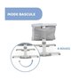 Voir la diapositive 6 : CHICCO CHICCO - Berceau cododo Next2Me Dream Silver