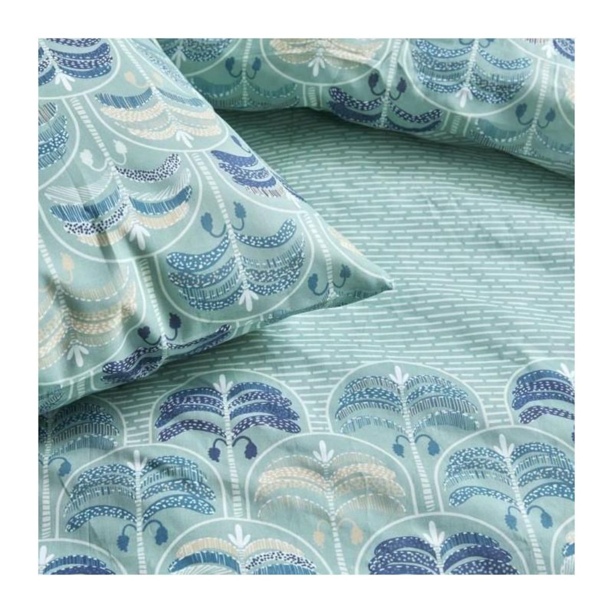 Today Parure de lit 2 personnes - TODAY - Sunshine 16.17 - 220 x 240 cm - 100% Coton imprimé