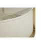 Voir la diapositive 5 : Paris Prix Table Basse Effet Marbre  Sharon  75cm Blanc & Or