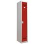 Voir la diapositive 1 : PIERRE HENRY Vestiaire industrie propre monobloc en métal - 1 porte