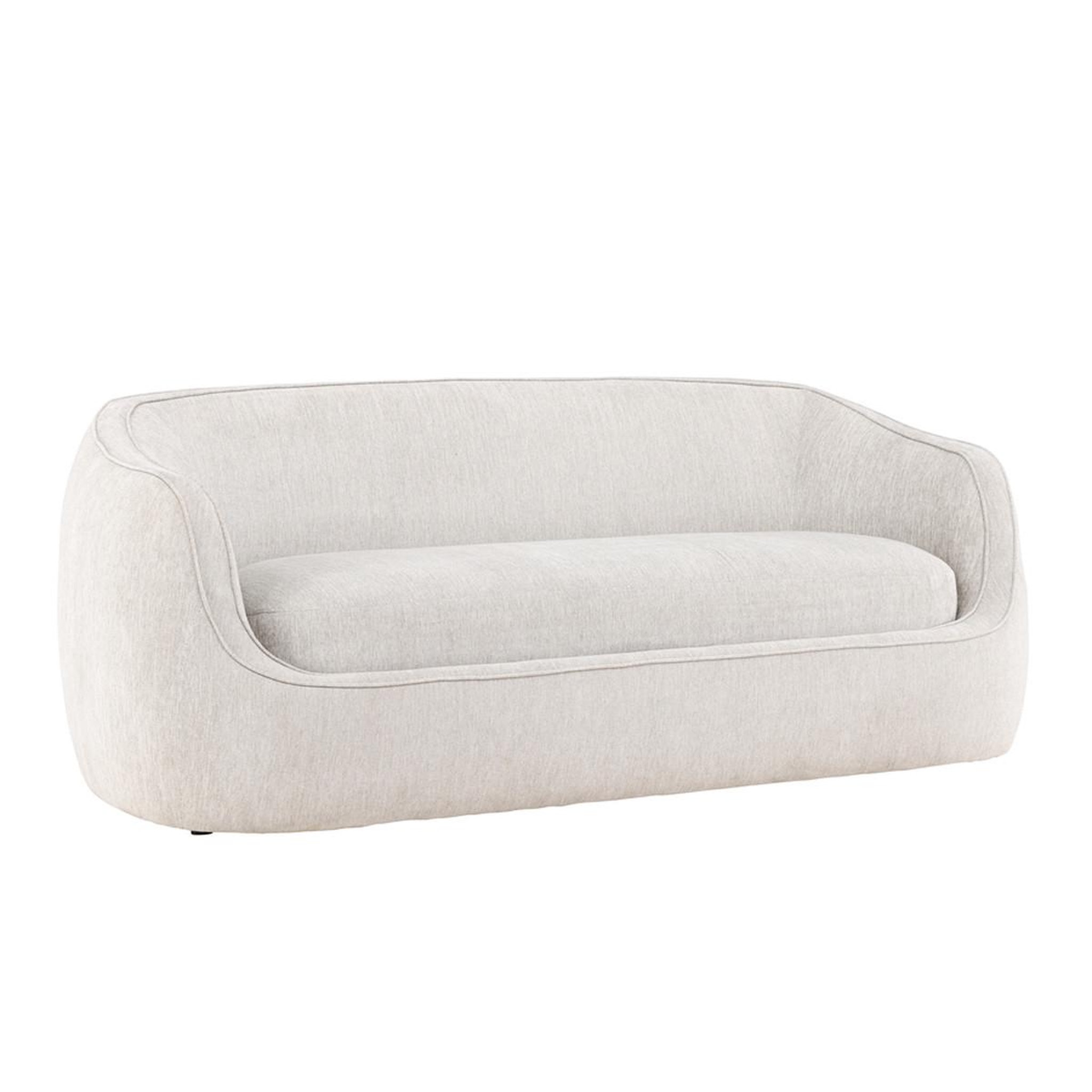 Paris Prix Canapé 3 places design  elio  196cm gris clair