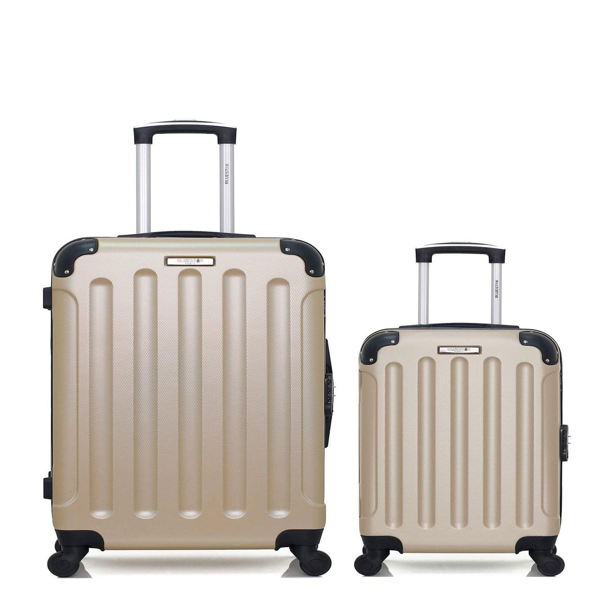 BLUESTAR BLUESTAR - LOT DE 2 - Valises weekend et cabine XXS MADRID