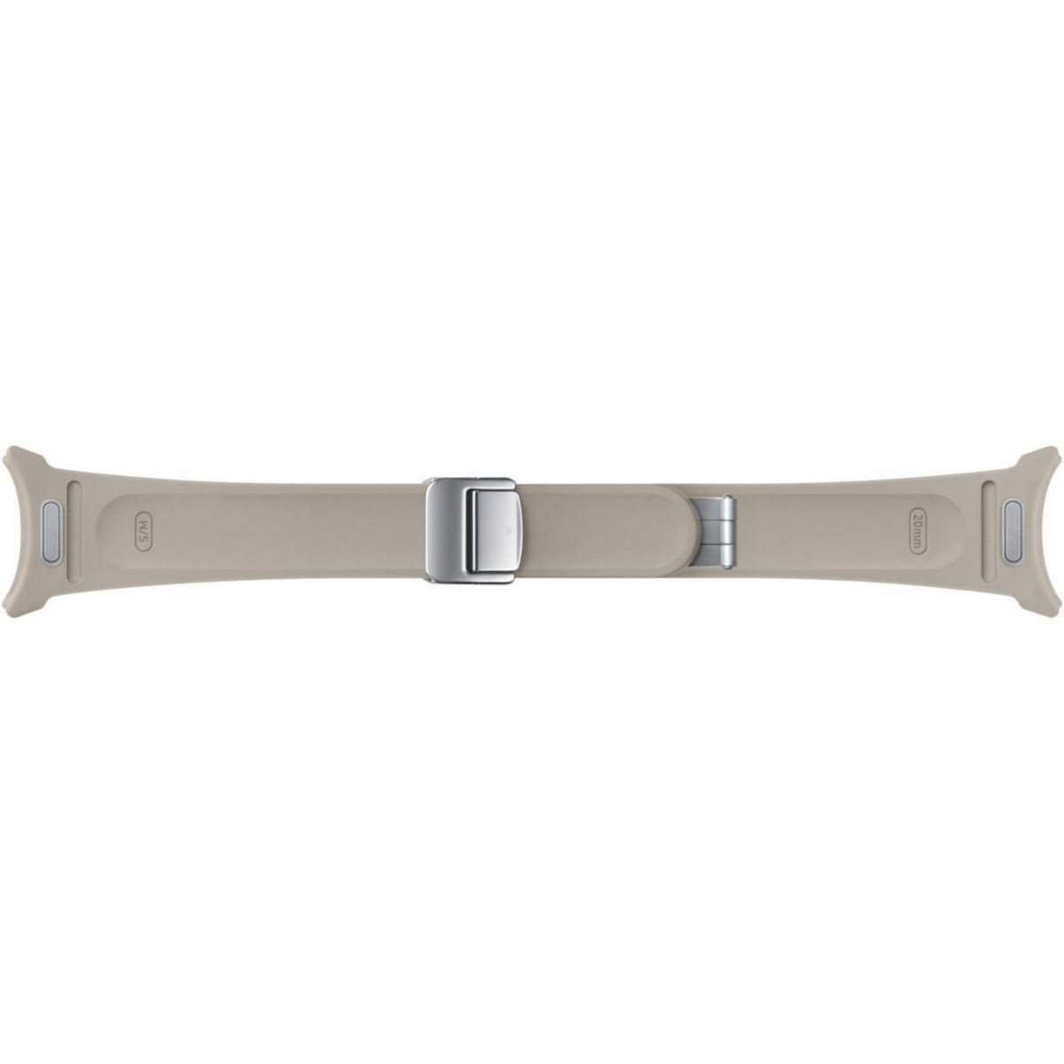 Samsung Bracelet Watch 5/6/7 S/M Hybrid Simili cuir Taupe